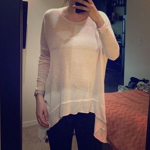 Free People open back sweater